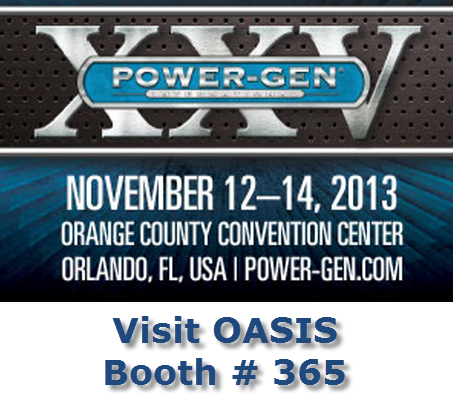 OASIS to Exhibit at Power-Gen International in Orlando