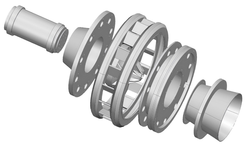 CAD Model of Hydropower Turbine
