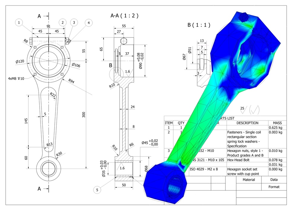 Surface deviation analysis used to evaluate process capability and dimensional stability